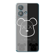 Чехлы для Motorola Edge 40 Neo - Bearbrick Louis Vuitton (PREMIUMPrint) (БеарБрик глаза)