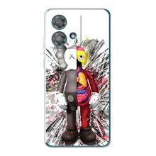 Чехлы для Motorola Edge 40 Neo - Bearbrick Louis Vuitton (PREMIUMPrint) (Беарбрик)