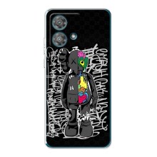 Чехлы для Motorola Edge 40 Neo - Bearbrick Louis Vuitton (PREMIUMPrint) (Стиль Bearbrick)