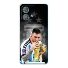 Чехлы для Motorola Edge 40 Neo (Leo чемпион) (AlphaPrint) (Месси Чемпион)