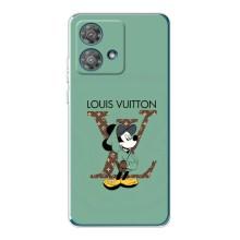 Чехлы Луи Витон для Motorola Edge 40 Neo (AlphaPrint - LOUIS VUITTON) (Микки Маус LV)