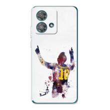 Чехлы Месси для Motorola Edge 40 Neo (AlphaPrint) (Messi Barca)
