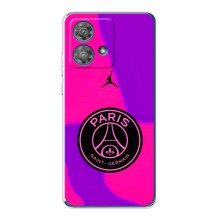 Чехлы PSG для Motorola Edge 40 Neo (AlphaPrint) (яркий ПСЖ)