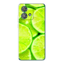 Чехлы с Фруктами для Motorola Edge 40 Neo (VPrint) (Лайм)
