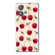 Чехлы с Фруктами для Motorola Edge 40 Neo (VPrint) (Вишня)