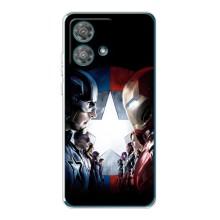 Чохли з героями Марвел Motorola Edge 40 Neo (VPrint) – Марвел стайл