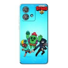 Чехлы Brawl Stars для Motorola Edge 40 Neo (AlphaPrint) – Трио героев