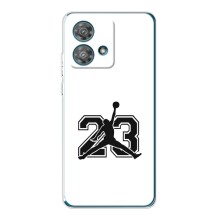 Чехлы для Motorola Edge 40 Neo - с картинкой JORDAN (AlphaPrint) (Jordan 23)
