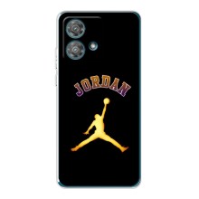 Чехлы для Motorola Edge 40 Neo - с картинкой JORDAN (AlphaPrint) (Jordan Gold)