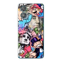 Чехлы с крутыми принтами для Motorola Edge 40 Neo - (PREMIUMPrint) (Monopoly man)