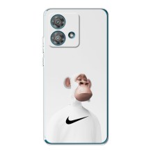 Чехлы с Обезьянами NFT для Motorola Edge 40 Neo (AlphaPrint) (обезьяна NFT Nike)
