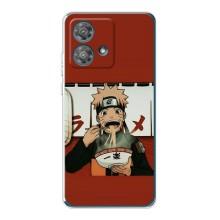 Чохли з тематикою АНІМЕ для Моторола Едже 40 Нео (VPrint) – Наруто с лапшой