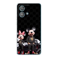Чехол Disney Mouse Motorola Edge 40 Neo (PREMIUMPrint) (Семья Маусов)