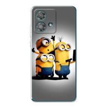 Чехол для Ребёнка на Моторола Ейдж 40 Нео (VPrint) – Три миньона