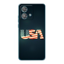 Чохол Прапор USA для Motorola Edge 40 Neo – USA