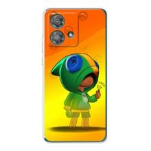 Чохол Бравл Старс для Motorola Edge 40 Neo – LEON в кофті