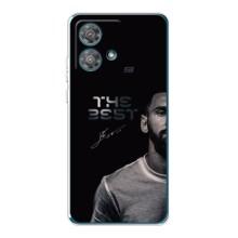 Чехол Месси футболист для Motorola Edge 40 Neo (The best Messi)