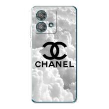 Чехол с Брендами одежды на Моторола Мото едж 40 нео – CHANEL