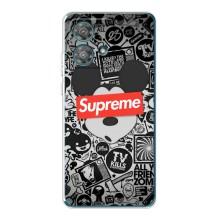 Чехол с Брендами одежды на Моторола Мото едж 40 нео – Supreme Маус