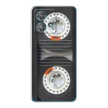 Чехол с Прикольным принтом на Motorola Edge 40 Neo (Кассета магнитофона)