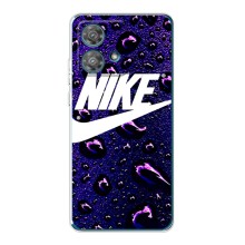 Чехол для Motorola Edge 40 Neo - с принтом Найк (AlphaPrint) (Найк принт)
