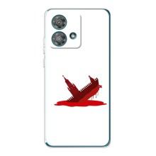 Чехол с принтом (Русский корабль...) для Моторола Ейдж 40 Нео (AlphaPrint) – Кремлевский Корабль