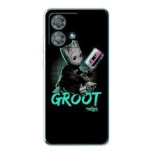 Чехол Супергерои Марвел на Моторола Мото едж 40 нео – Groot