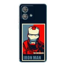 Чехол Супергерой Железный человек на Motorola Edge 40 Neo – Art Iron man