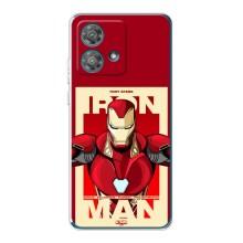Чехол Супергерой Железный человек на Motorola Edge 40 Neo – Iron man