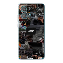 Чехол Формула1 на Motorola Edge 40 Neo – Коллаж Ф1