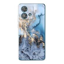 Мраморный чехол на Motorola Edge 40 Neo (VPrint) (Нежный мрамор)
