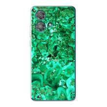 Мраморный чехол на Motorola Edge 40 Neo (VPrint) (Салатный Мрамор)