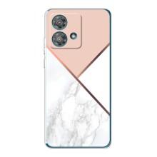 Мраморный чехол на Motorola Edge 40 Neo (VPrint) (Тройной мрамор)