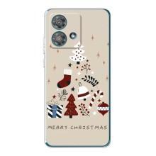 Рождественские Чехлы для Motorola Edge 40 Neo (VPrint) (Merry Christmas)