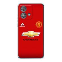 Силіконові Чохли з принтом Футбол на Motorola Edge 40 Neo – Man United
