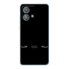 Силиконовый бампер с картинкой машины на Motorola Edge 40 Neo – Силует Audi