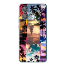 Силиконовый чехол с КАРТИНКАМИ лето для Motorola Edge 40 Neo (AlphaPrint) (Летний отпуск)