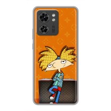 Брендновые Чехлы для Motorola Edge 40 Pro - (PREMIUMPrint) (Арнольд)