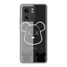 Чехлы для Motorola Edge 40 Pro - Bearbrick Louis Vuitton (PREMIUMPrint) (БеарБрик глаза)