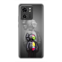 Чехлы для Motorola Edge 40 Pro - Bearbrick Louis Vuitton (PREMIUMPrint) (Тело Bearbrick)