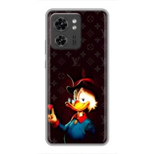 Чехлы для Motorola Edge 40 Pro - Скрудж МакДак Louis Vuitton (PREMIUMPrint) (Скрудж с бриллиантом)