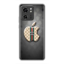 Чехлы ГУЧЧИ для Мото Ейдж 40 Про (AlphaPrint) (Apple gucci)