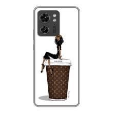 Чехлы Луи Витон для Motorola Edge 40 Pro (AlphaPrint - LOUIS VUITTON) (кофе LOUIS VUITTON)
