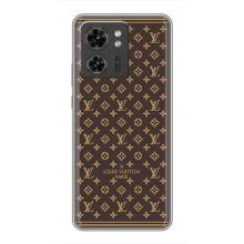 Чехлы Луи Витон для Motorola Edge 40 Pro (AlphaPrint - LOUIS VUITTON) (обои LV)