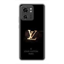 Чехлы Луи Витон для Motorola Edge 40 Pro (AlphaPrint - LOUIS VUITTON) (ремешок LV)