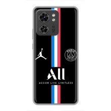 Чехлы PSG для Motorola Edge 40 Pro (AlphaPrint) (футболка ПСЖ)