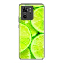Чехлы с Фруктами для Motorola Edge 40 Pro (VPrint) (Лайм)