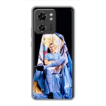 Чехлы с футболистом Ерлинг Холанд для Motorola Edge 40 Pro (AlphaPrint) (футболист Холанн)