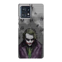 Чехлы с картинкой Джокера на Motorola Edge 40 Pro (Joker клоун)