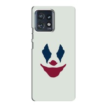 Чехлы с картинкой Джокера на Motorola Edge 40 Pro – Лицо Джокера